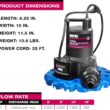 WAYNE WAPC250 1/4 HP Automatic ON/OFF Water Removal Pool Cover Pump