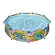 Bestway Steel Pro 9' x 26" Above Ground Round Outdoor Swimming Pool, Panda Print
