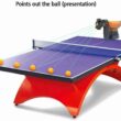 OUKANING Table Tennis Robot Ping Pong Ball Training Machine Ping Pong Robots Professional