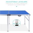 Best Choice Products 6x3ft Portable Ping Pong Table Game Set, Folding Indoor Outdoor Table Tennis w/ 2 Paddles, Balls