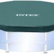 Intex 10ft x 10ft x 30in Pool w/ 10 Foot Round Pool Cover and Filter Cartridge