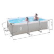 JLeisure 10 x 6.5' Rectangular Steel Frame & Orange Swimming Pool (2)