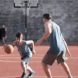 MaxKare Portable Basketball Hoop & Goal Basketball System Basketball Equipment Height Adjustable 7 Ft. 6 In. - 10 Ft. with 44 In. Indoor Outdoor