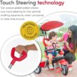 smarTrike Zoom 4 in 1 Baby Toddler Trike Tricycle Toy for 15 to 36 Months, Red smarTrike Zoom 4 in 1 Baby Toddler Trike Tricycle Toy for 15 to 36 Months, Red