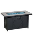 HEATMAXX 42 in. 60,000BTU Fire Pit Propane Gas Fire Pit Table Rectangular Tabletop