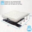Ivation EZ-Bed 22.5" Self Inflating Air Mattress with Built-in Pump, King Ivation EZ-Bed 22.5" Self Inflating Air Mattress with Built-in Pump, King