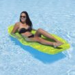 Airhead Sun Comfort Foam Swimming Pool Float Lounge Seat, Lime Green Swirl Airhead Sun Comfort Foam Swimming Pool Float Lounge Seat, Lime Green Swirl