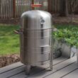 Americana Stainless Steel 351sq. inch Charcoal Water Smoker