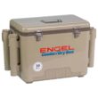 Engel Coolers 30 Quart Leak Proof Insulated Cooler Drybox with 4 Rod Holders