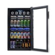 Newair Beverage Refrigerator Cooler |126 Cans Free Standing with Glass Door