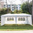 UBesGoo 10'x 20' Outdoor Ez Pop Up Party Tent Wedding Gazebo Canopy 6 Walls