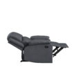 Lifestyle Solutions Reynolds Manual Standard Recliner, Slate Gray Microfiber Lifestyle Solutions Reynolds Manual Standard Recliner, Slate Gray Microfiber