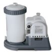 Intex 2500 GPH Swimming Pool Filter Pump + Replacement Filter Cartridge (3 Pack)