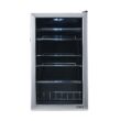 Newair Beverage Refrigerator Cooler |126 Cans Free Standing with Glass Door