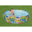 Bestway Steel Pro 9' x 26" Above Ground Round Outdoor Swimming Pool, Panda Print