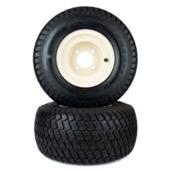 (2) Wheel Assemblies 18x8.50-8 Compatible With Cub Cadet RZT 42" & 46" 634-04293
