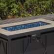 HEATMAXX 42 in. 60,000BTU Fire Pit Propane Gas Fire Pit Table Rectangular Tabletop