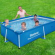 Bestway 9.8' x 6.7' x 26" Deluxe Splash Kids Ground Swimming Pool (Pool Only)