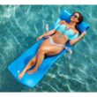TRC Recreation Splash 1.25" Thick Foam Pool Float Mat, Tropical Teal