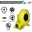 Zoom 1 HP Inflatable Bounce House Blower Air Pump Fan, W4L 750 Watt Zoom 1 HP Inflatable Bounce House Blower Air Pump Fan, W4L 750 Watt
