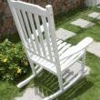 Merrick Pet Food MP28260 Traditional Rocking Chair - White