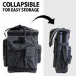 Koolatron Thermoelectric Iceless Electric Cooler Bag, 12Volt 26 qt (25 L) Black Gray