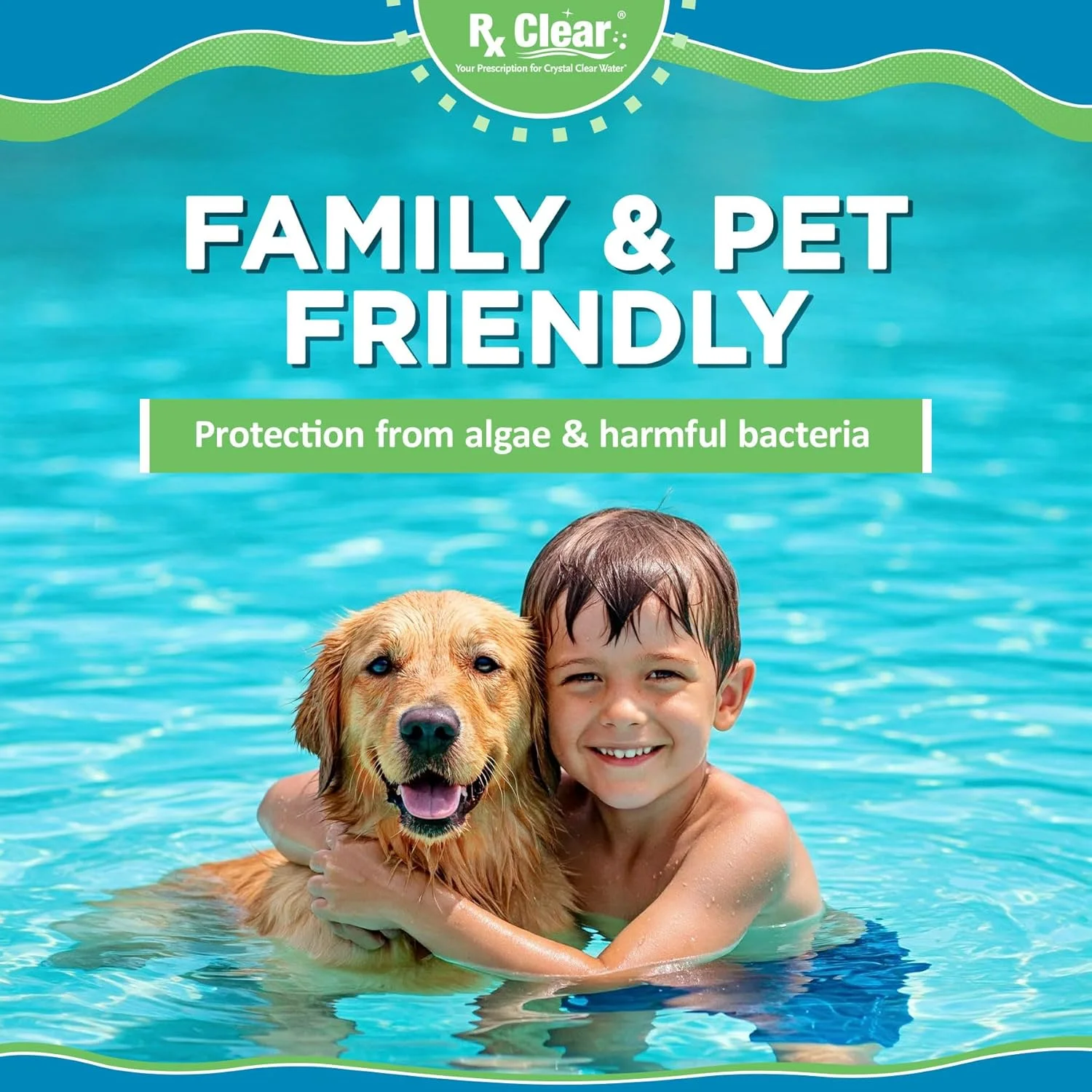 Rx Clear 1" Stabilized Chlorine Tablets Swimming Pool Chemical | 50 lb Bucket Rx Clear 1" Stabilized Chlorine Tablets Swimming Pool Chemical | 50 lb Bucket - Image 2