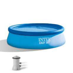 Intex 12' x 30" Easy Set Above Ground Swimming Pool & Filter Pump 28131EH