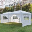UBesGoo 10'x 20' Outdoor Ez Pop Up Party Tent Wedding Gazebo Canopy 6 Walls