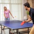 HEAD 1-1-33012-DS 12 Millimeter Surface Match Point Ping Pong Table with Net