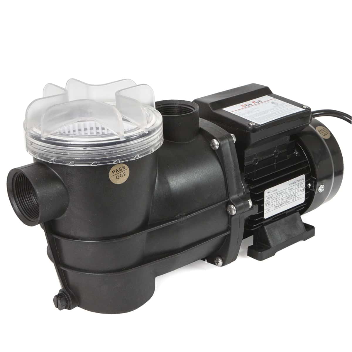 XtremepowerUS 12" Sand Filter Pump System Tank up to 10,000 Gallons Above-Ground Pool Gauge with 3/4HP Pool Pump XtremepowerUS 12" Sand Filter Pump System Tank up to 10,000 Gallons Above-Ground Pool Gauge with 3/4HP Pool Pump - Image 2