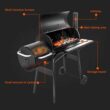 Inolait Outdoor BBQ Grill Charcoal Barbecue Pit Patio Backyard Meat Cooker Smoker