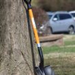 Ashman Heavy Duty Round Point Digging Shovel - 41 inches Long – Orange Metal Shovel (1 Pack).