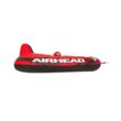Airhead Mach 1 Inflatable Single Rider Towable Lake Ocean Water Tube Float, Red Airhead Mach 1 Inflatable Single Rider Towable Lake Ocean Water Tube Float, Red