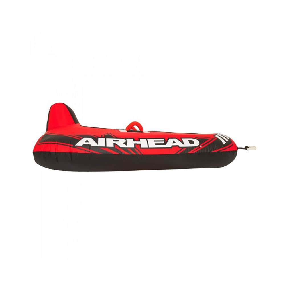 Airhead Mach 1 Inflatable Single Rider Towable Lake Ocean Water Tube Float, Red Airhead Mach 1 Inflatable Single Rider Towable Lake Ocean Water Tube Float, Red - Image 4
