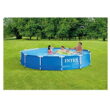 Intex 12 Ft x 30 Inches Metal Frame Set Above Ground Swimming Pool with Filter & Cover