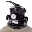 XtremepowerUS 19" Sand Filter for Inground / Above Pool Port Valve Port Swimming Pool up to 24,000 Gallons