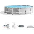Intex 15 Foot x 42 Inch Prism Frame Above Ground Swimming Pool Set with Filter