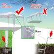 Ktaxon 10'x20' Easy Pop Up Wedding Party Tent Folding Gazebo Beach Canopy W/Carry Bag