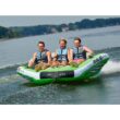 RAVE Sports Inflatable Wake Hawk Towable Boating Water Tube Raft, Green