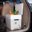 Koolatron P85 Iceless Electric Cooler Warmer 49L / 52 qt Portable Ice Chest Grey White