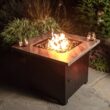 Endless Summer Harper 24.61" H x 30" W Steel Propane Outdoor Gas Fire Pit with Lid