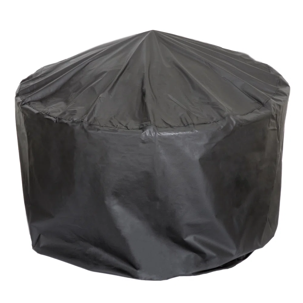George Oliver Jameira 32-Inch Round Outdoor Wood Burning Firepit with Screen, Poker, and Cover George Oliver Jameira 32-Inch Round Outdoor Wood Burning Firepit with Screen, Poker, and Cover - Image 14
