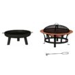 Janke 13.5'' H x 27.55'' W Steel Wood Burning Outdoor Fire Pit