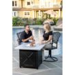 Mason Steel Propane Gas Fire Pit