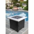 Mason Steel Propane Gas Fire Pit
