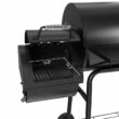 Royal Gourmet 30" Barrel Charcoal Grill with Smoker, Side Table and Cover Royal Gourmet 30" Barrel Charcoal Grill with Smoker, Side Table and Cover