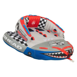 Airhead Chariot Warbird 2 Rider Towable Inflatable Boating Lake Water Tube