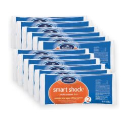BioGuard Smart Shock 1 lb, Pack of 12, Algae Preventative, Swimming Pool Clarifier, Pool Shock Treatment