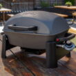 Nexgrill 1 Burner Cast Aluminum Tabletop Propane Gas Grill - Black